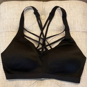 Victoria's Secret Black Strappy Sports Bra